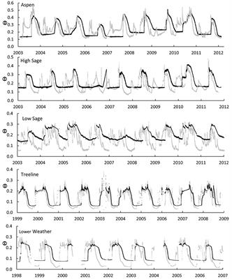 Inference of Soil Hydrologic Parameters from Electronic Soil Moisture Records